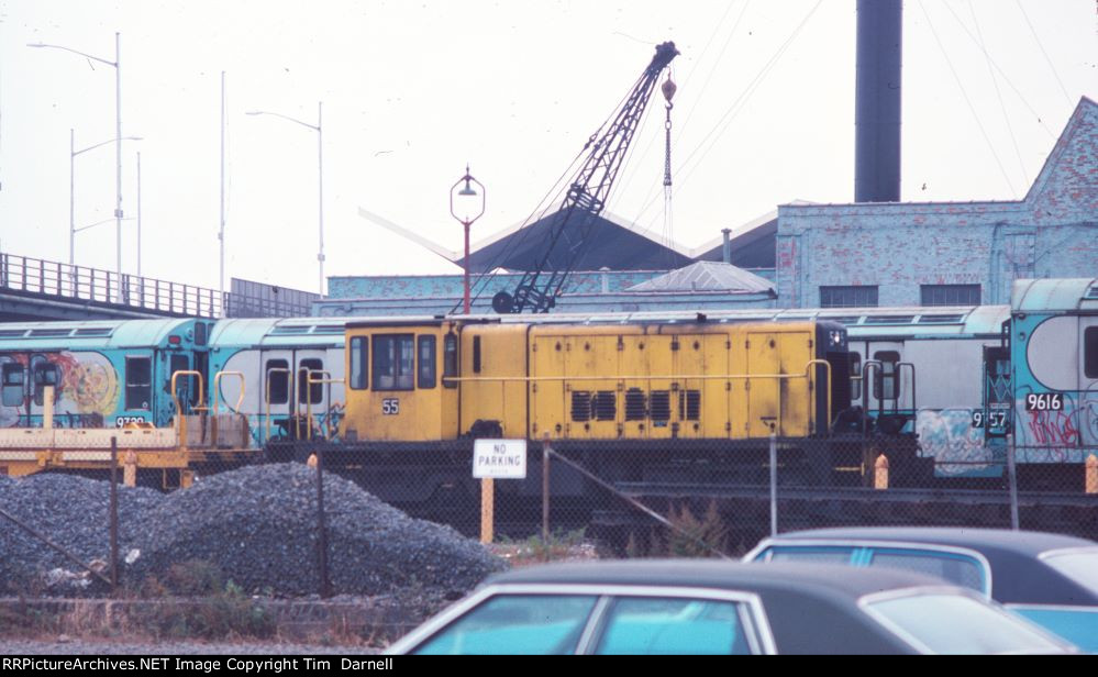 NYCTA 55 in Willets Point yard.